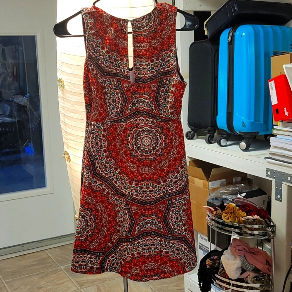 Abercrombie and Fitch Floral Fitted Dress Size S